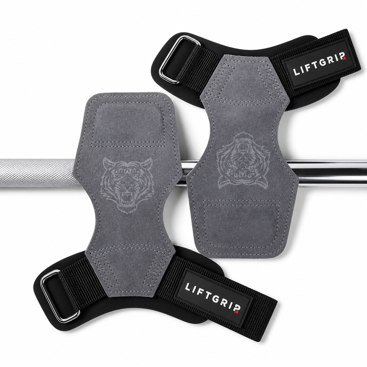 LiftGrip™ Hook Grips with Wrist Wrap Support
