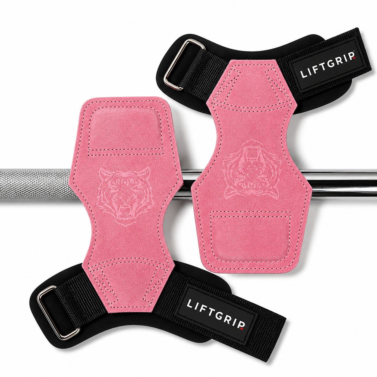 LiftGrip™ Hook Grips with Wrist Wrap Support