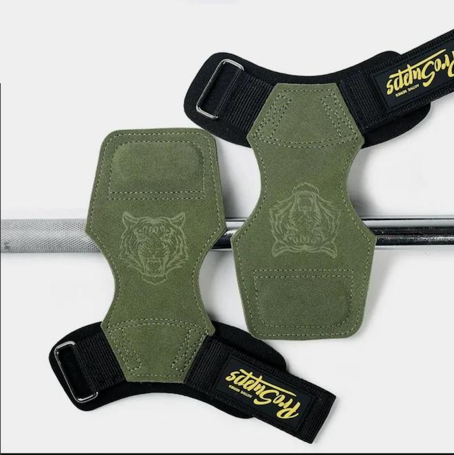 LiftGrip™ Hook Grips with Wrist Wrap Support